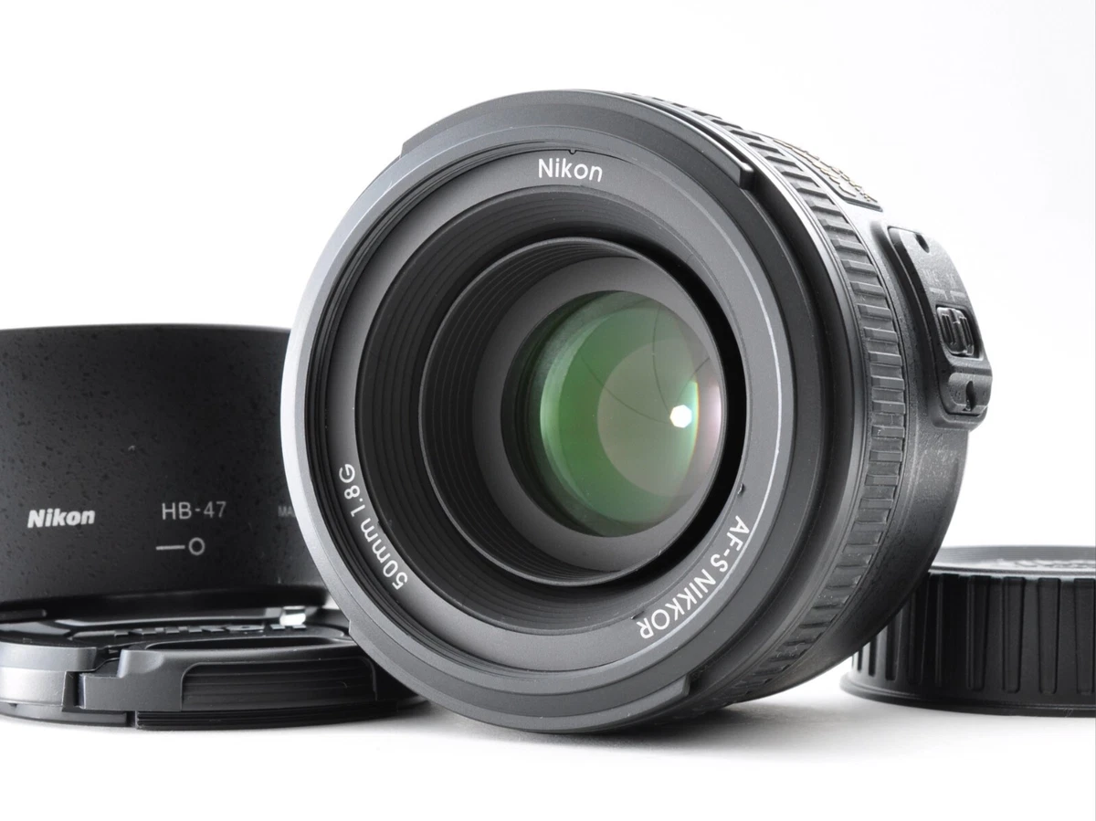 Nikon NIKKOR AF-S f/1.8 Camera Lenses 50mm Focal for sale | eBay