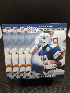 Lot of 4 Emmit Smith Pro Set Rookie Card #685 SC597 - Picture 1 of 3