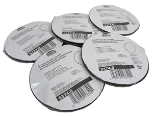 5 Hubbell Bell 5374-0 Outdoor 4" Round Blank Wet Location Outlet Box Cover NEW - Picture 1 of 5
