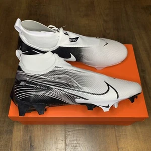 Nike Vapor Edge Pro 360 Football Cleats Black White AO8277-014 Mens Size NEW - Picture 1 of 6