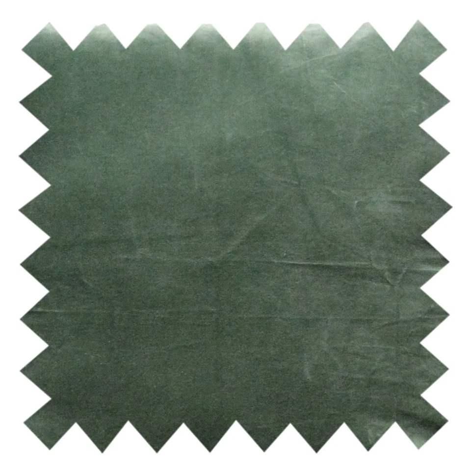 Luxury Sage Cotton Velvet Fabric by Yard | Soft Drapery & Upholstery Material 44 - Image 1 of 3