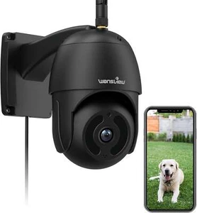 wansview W9 Camera Outdoor 1080P Pan-Tilt Surveillance Waterproof WiFi - Picture 1 of 4