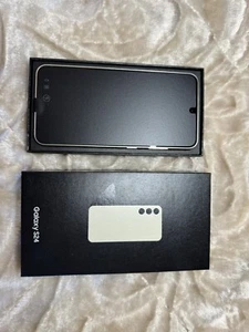 Samsung Galaxy S24 - 256GB - Amber Yellow (Three) (Dual SIM) - Picture 1 of 4