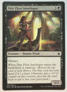 Magic The Gathering Dire Fleet Interloper Ixalan 103/279 Regular Común - Imagen 1 de 1