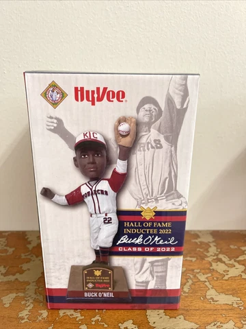 Buck O’Neil Kansas City Monarchs HY-VEE Limited Edition Bobblehead READY To Ship Cover