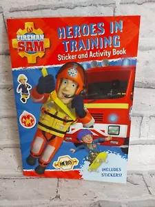 Fireman Sam: Heroes in Training Sticker Activity Book UK Seller - Picture 1 of 3