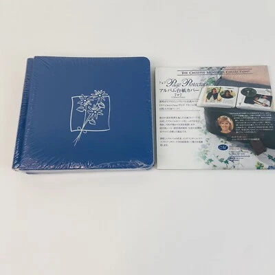 Álbum de recortes Creative Memories 7x7" Daisy Sentiments Periwinkle con protectores Foto 1 de 3