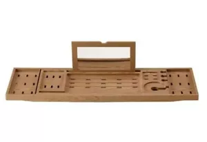Badewannen Caddy versenkbar über der Badewanne Badewannenablage, wasserdicht Neu - Bild 1 von 2