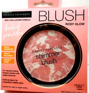 Beauty Concepts ROSY GLOW Blush Compact  20 g New!! - Picture 1 of 3