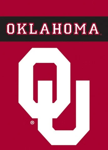 Oklahoma Sooners Premium 2-sided GARDEN Flag Outdoor Window Banner University of Cover