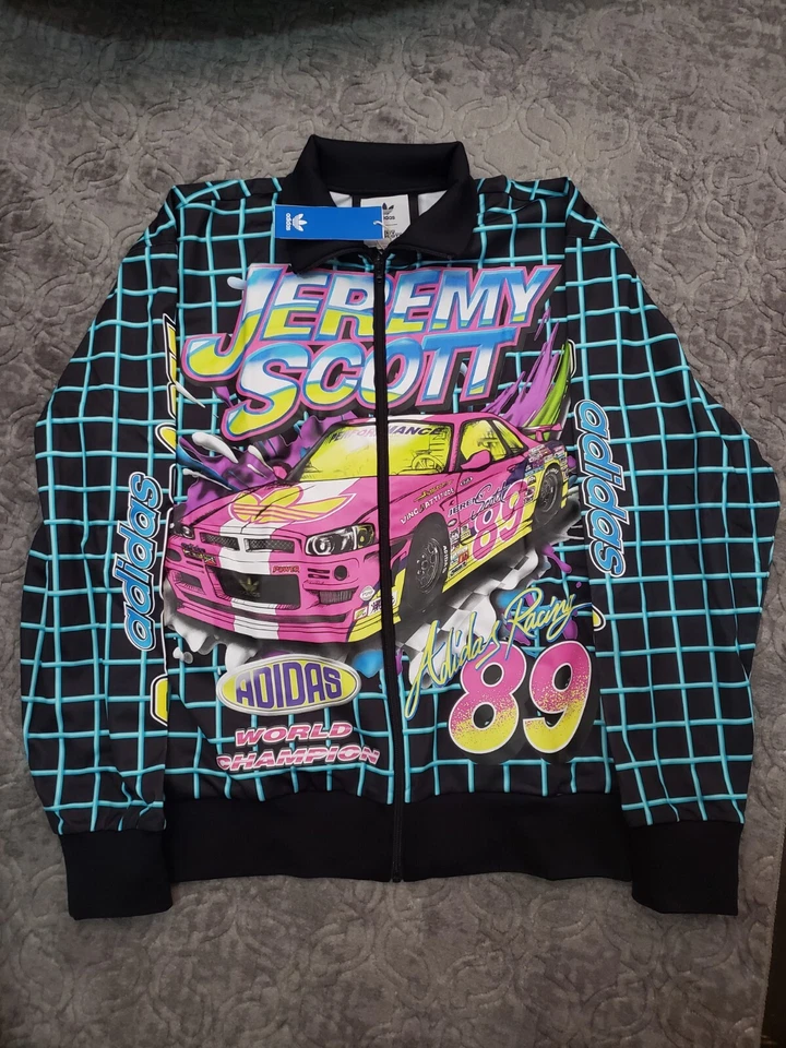 Adidas x Jeremy Scott Rally Track Jacket Adult Size Medium (HG6509)