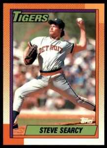 1990 Topps Tiffany Steve Searcy RC #487 - Picture 1 of 2