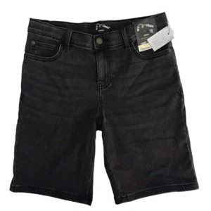 Art Class Boys XL (16) Adjustable Waist Black Denim Shorts, NWT. - Picture 1 of 6
