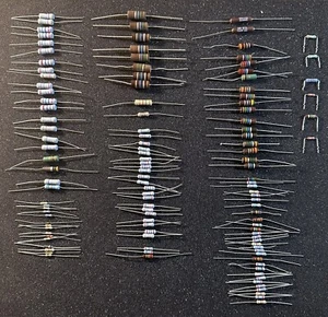 115 Plus Resistor Lot Various Values. - Picture 1 of 5