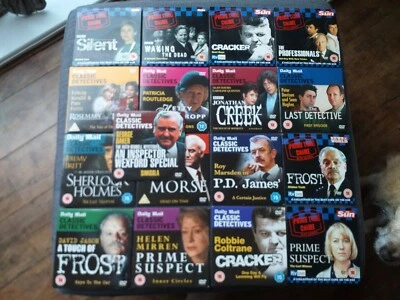  Prime Time Crime & Classic Detectives 19 Promo DVDs - Image 1 of 4