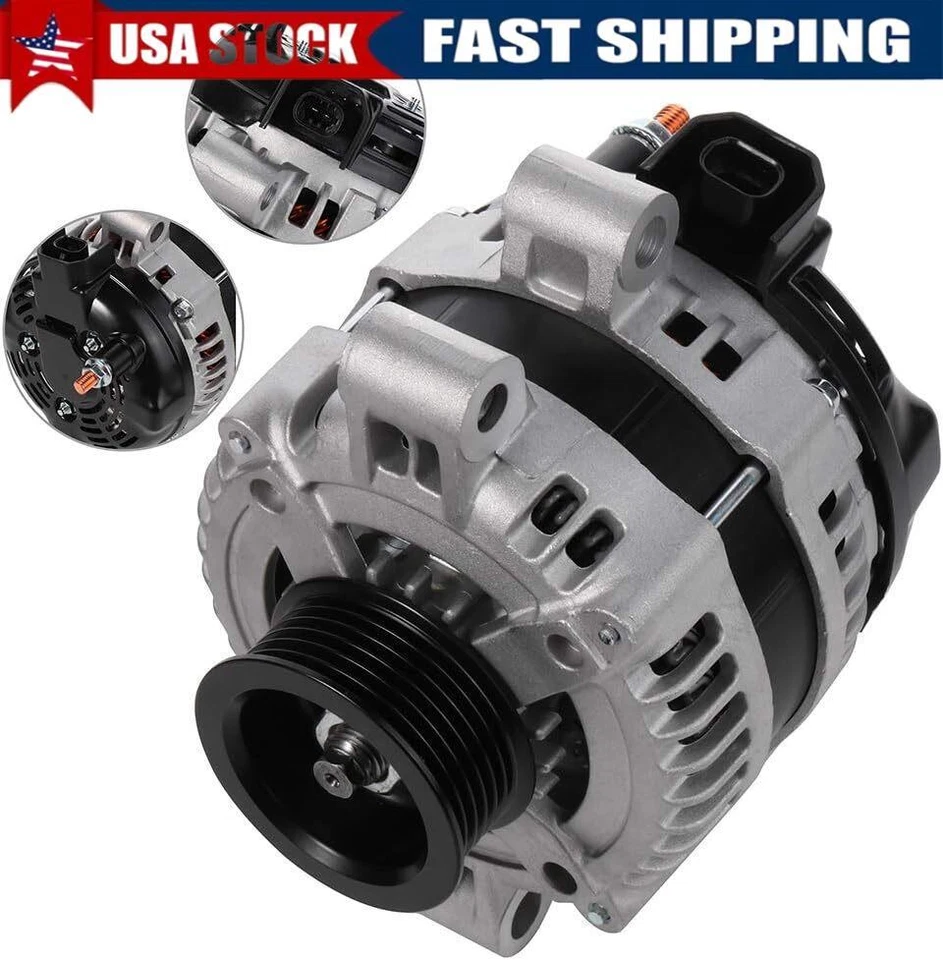 Alternador para Allure LeCrosse/Impala Monte Carlo/Grand Prix 5,3 5,3 L 2005-2009 Foto 1 de 4