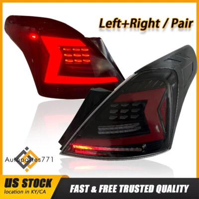 For 2012-2019 Nissan Versa Sedan Update LED Tail Lights Brake Lamp Left&Right Foto 1 de 4