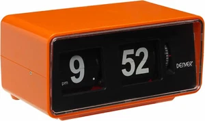 Denver Flip Desk Clock Flip Clock Retro Alarm FM Radio Rock to Snooze - Picture 1 of 14