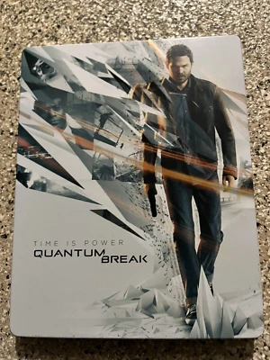 QUANTUM BREAK STEELBOOK COLLECTORS EDITION (NO GAME) LIKE NEW CONDITION XBOX ONE - Image 1 of 4