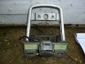 HONDA VT 750 REAR LIGHT AND GRAB HANLDLE/SISSEY BAR - Picture 1 of 1