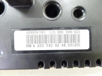 Compteur MERCEDES CLASSE CLC 203 COUPE 2035408248 - Photo 1/4