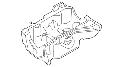 Genuine Nissan Oil Pan 11110-CK80C - Image 1 of 2