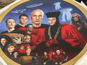 Star Trek Encounter at Farpoint Hamilton Plate Collection The Episodes 1994 como nuevo - Imagen 1 de 5