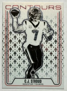 2024 Panini Phoenix CJ STROUD Contours CON-CST Houston Texans Football - Picture 1 of 3