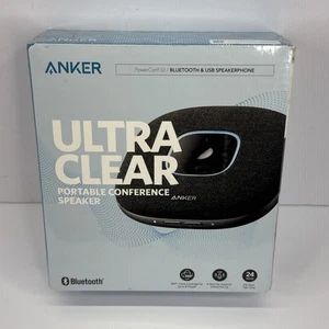 Altavoz de conferencia portátil Anker ultra transparente A3301 nuevo en caja sin abrir nuevo - Imagen 1 de 3