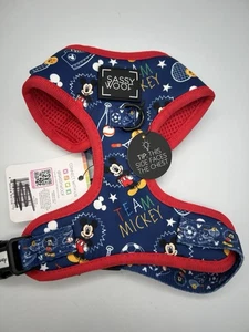 Arnés ajustable Disney Team Mickey Sassy Woof perro XS -S-M- L nuevo con etiquetas - Imagen 1 de 6