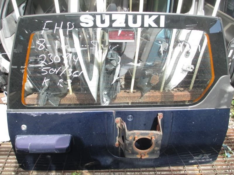 Rear Back Door 4 Back Door Without Wiper Fits 89-98 SIDEKICK 420027 - Image 1 of 4