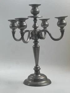 Vintage International Silver Company Silver Plated Five Arm Candelabra - Picture 1 of 7