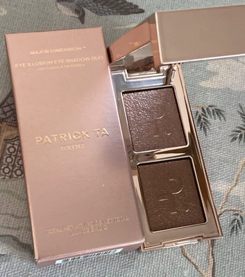 PATRICK TA Major Dimension Eye Illusion Eyeshadow Duo Still At The Club RRP£38 - Image 1 of 4
