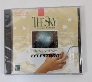 CD Rom de software de astronomía The Sky Celestron compatible con Windows 95 - Imagen 1 de 2
