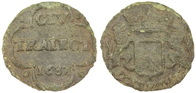 City of Utrecht (Dutch Republic) - Duit 1687 - Image 1 of 3