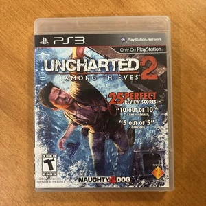 Uncharted 2: Among Thieves - Playstation 3 PS3 sin manual - Imagen 1 de 4