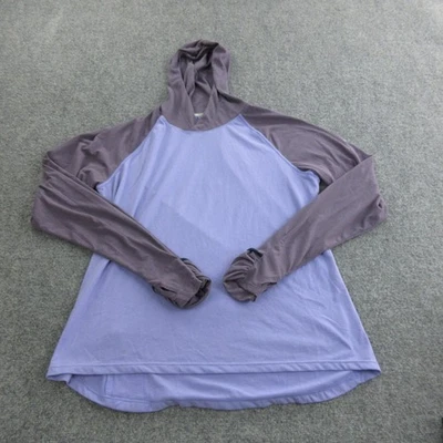 Nike Running Dri-FIT Camisa Mujer Grande Lavanda Capucha Manga Larga Pullover Foto 1 de 4