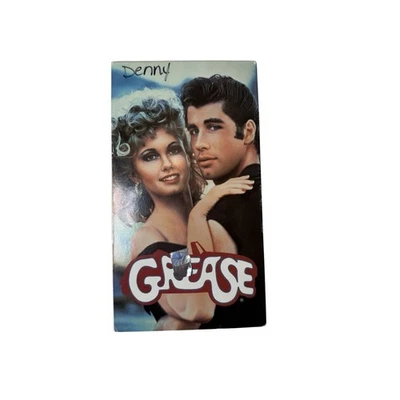 Grease VHS Tape Movie John Travolta Olivia Newton John Vintage Collectible Foto 1 de 4