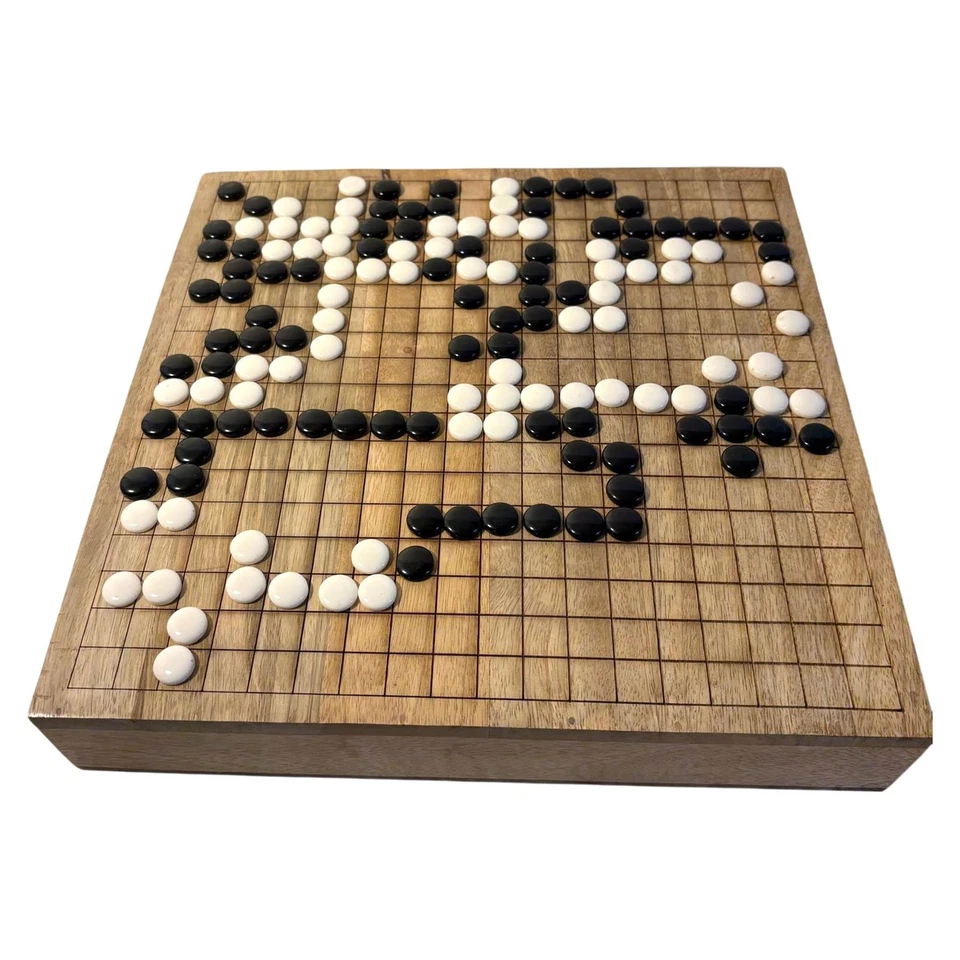 30cm Wooden Go Board Set - Image 1 of 4