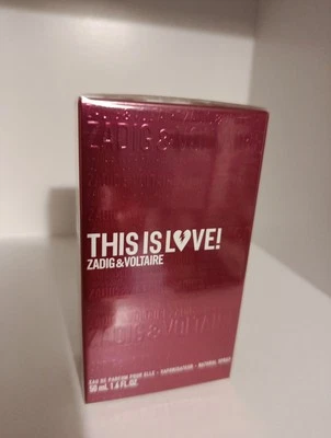 This Is Love Zadig Et Voltaire Eau De Parfum 50ml Neuf Très Rare  - Photo 1/4