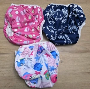 ALVABABY Schwimmwindelhüllen Baby & Kleinkind Einheitsgröße verstellbar Paket 3 - Bild 1 von 1