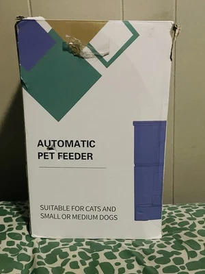 IMIPAW Automatic Pet Feeder for Cats & Small Dogs, 3L Capacity DU3L-BY (No Lid) - Image 1 of 4