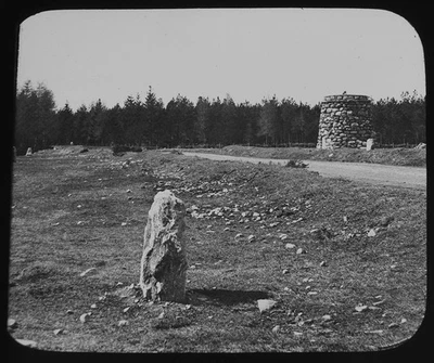 Magic Lantern Slide CULLODEN MOOR INVERNESS C1890 PHOTO SCOTLAND JACOBITE RISING - Image 1 of 4