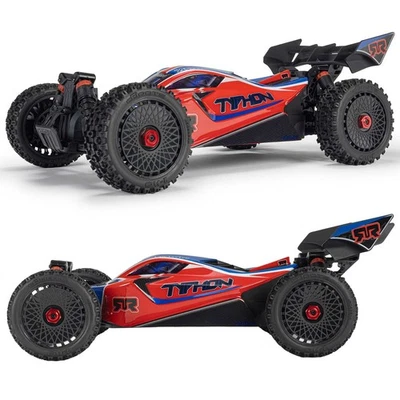 ARRMA ARA4306V4T3 1/8 TYPHON 223S DSC 4X4 RTR Brushless Buggy, Red - Image 1 of 4