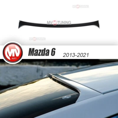 Visera labio (almohadilla) alerón ventana techo trasero №1 para Mazda 6 / Atenza GJ, GL 2012-2023 Foto 1 de 4