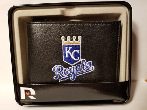 MLB Kansas City Royals Embroidered Billfold / Wallet Cover