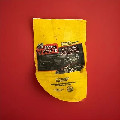 Bolso conmemorativo de Mom n Pop Dale Earnhardt 1991 campeón de la Copa Winston bolsa de jamón Foto 1 de 2