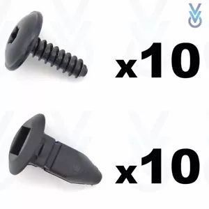 Wheel Arch Lining Splashguard Screws & Grommet Set- For Audi A1 A3 A4 A6 A8 TT - Picture 1 of 4