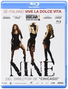 Nine Blu-ray (14 Julio 2010) Daniel Day-Lewis, Sandro Dori, Nicole Kidman, Mari - Imagen 1 de 4
