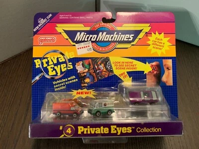 MICRO MACHINES GALOOB PRIVATE EYES COLLECTION #4 - Image 1 of 4